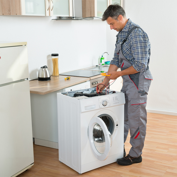 can you walk me through the steps of troubleshooting my washer issue in Burlington NJ